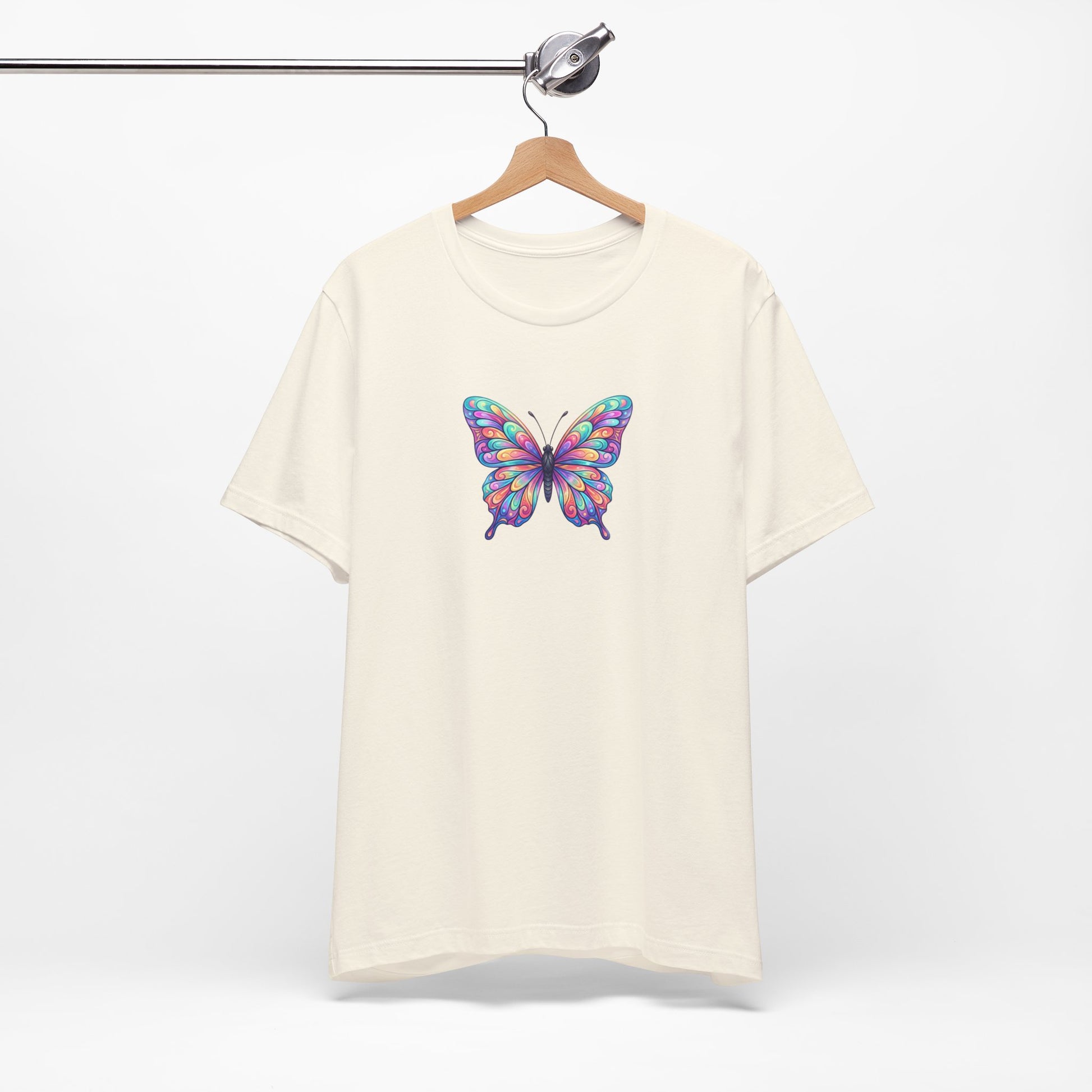 Butterfly Graphic Tee — Colorful Watercolor Butterfly T-Shirt
