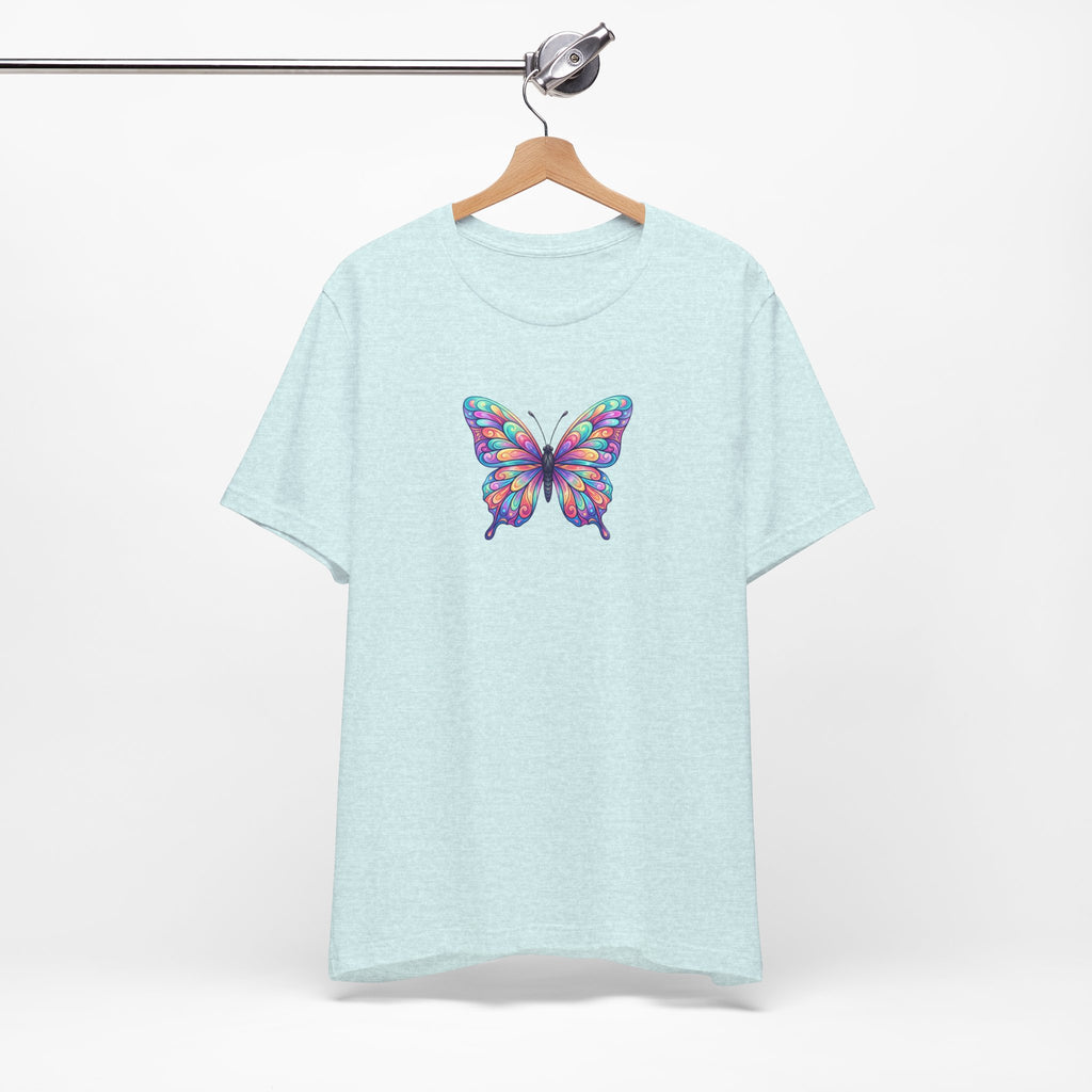 Butterfly Graphic Tee — Colorful Watercolor Butterfly T-Shirt