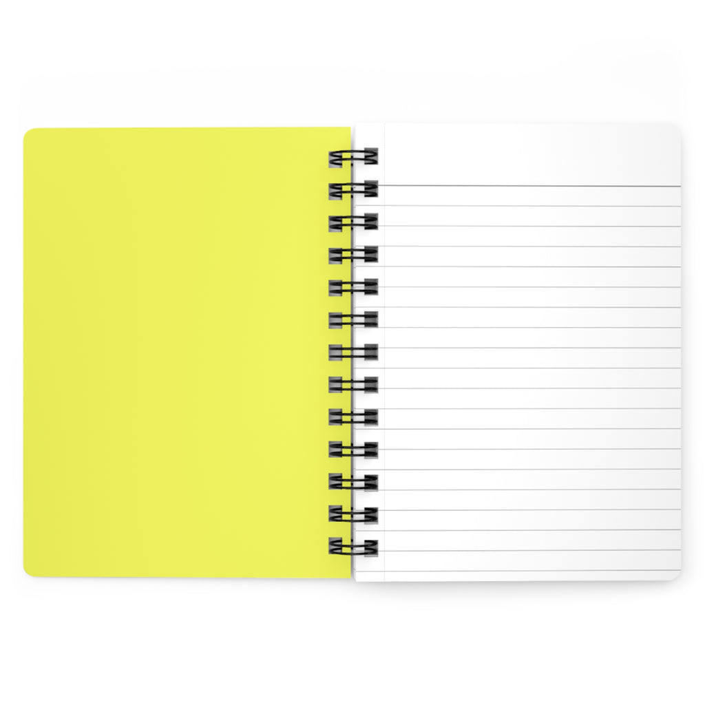 Battery Level Spiral Notebook — Cute Relatable Aesthetic Journal