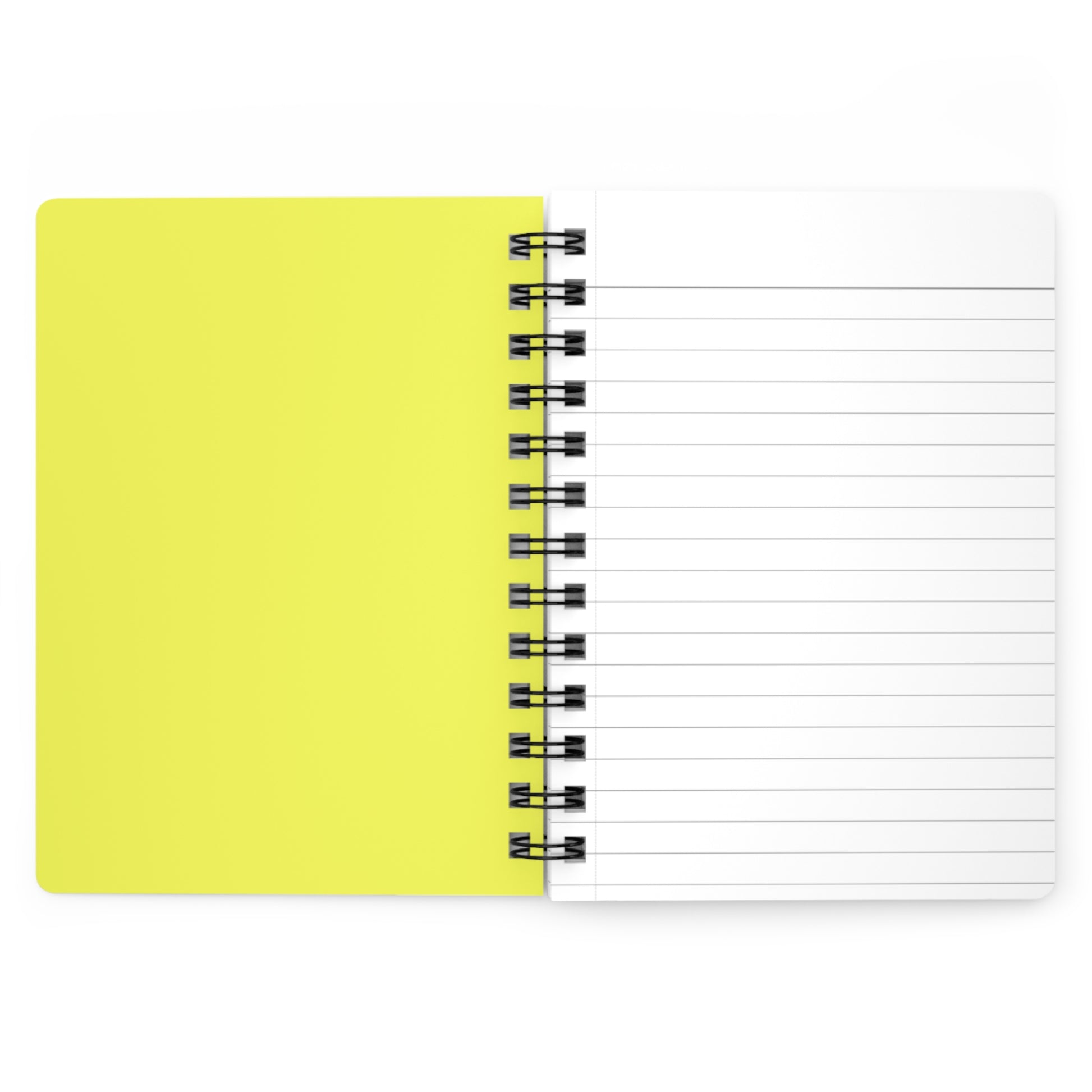 Battery Level Spiral Notebook — Cute Relatable Aesthetic Journal