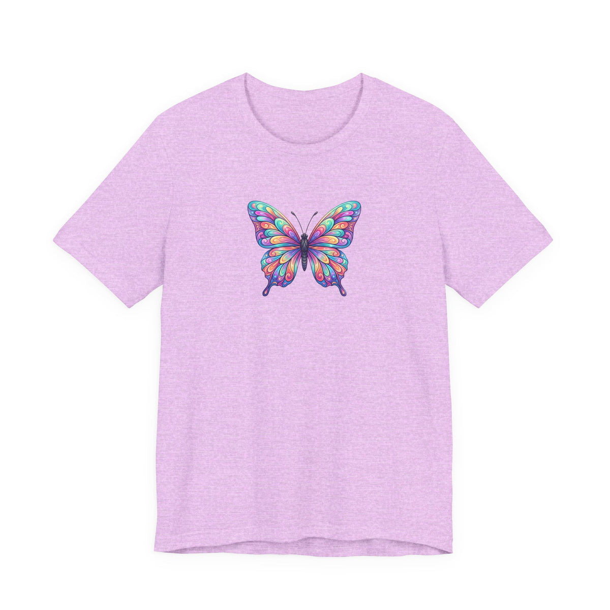 Butterfly Graphic Tee — Colorful Watercolor Butterfly T-Shirt