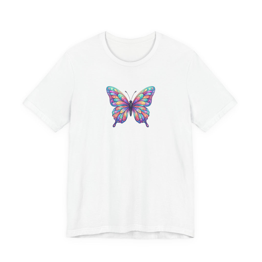 Butterfly Graphic Tee — Colorful Watercolor Butterfly T-Shirt