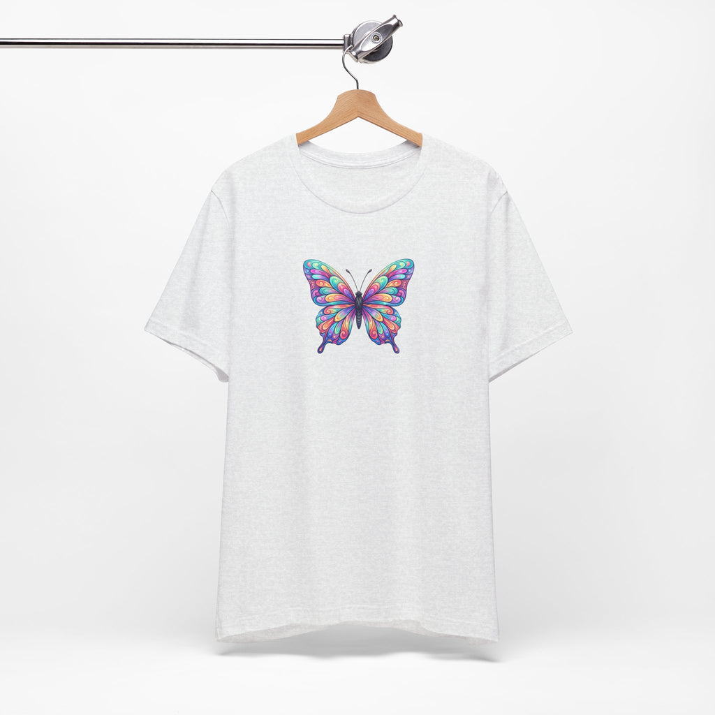 Butterfly Graphic Tee — Colorful Watercolor Butterfly T-Shirt