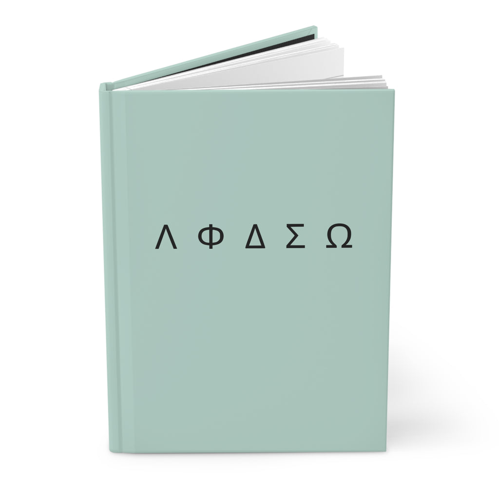 Greek Letter Notebook