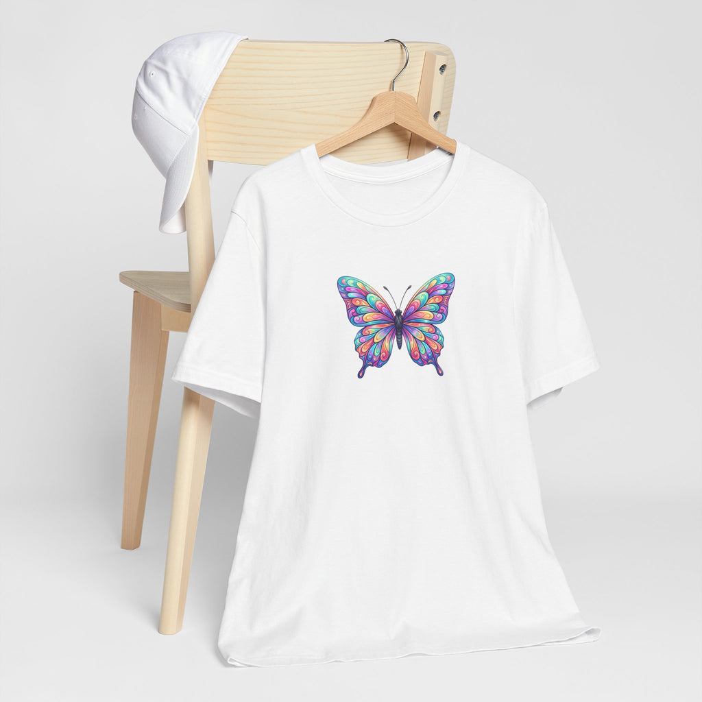 Butterfly Graphic Tee — Colorful Watercolor Butterfly T-Shirt