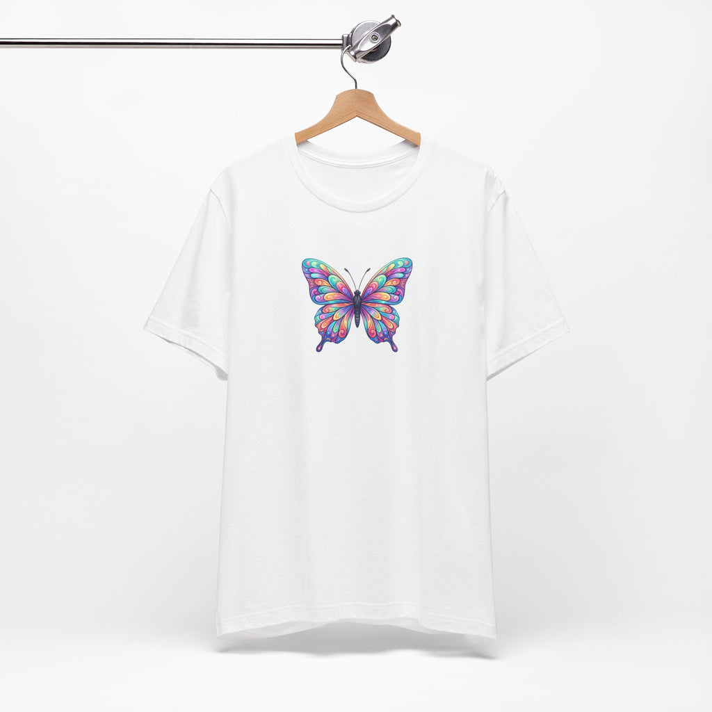 Butterfly Graphic Tee — Colorful Watercolor Butterfly T-Shirt
