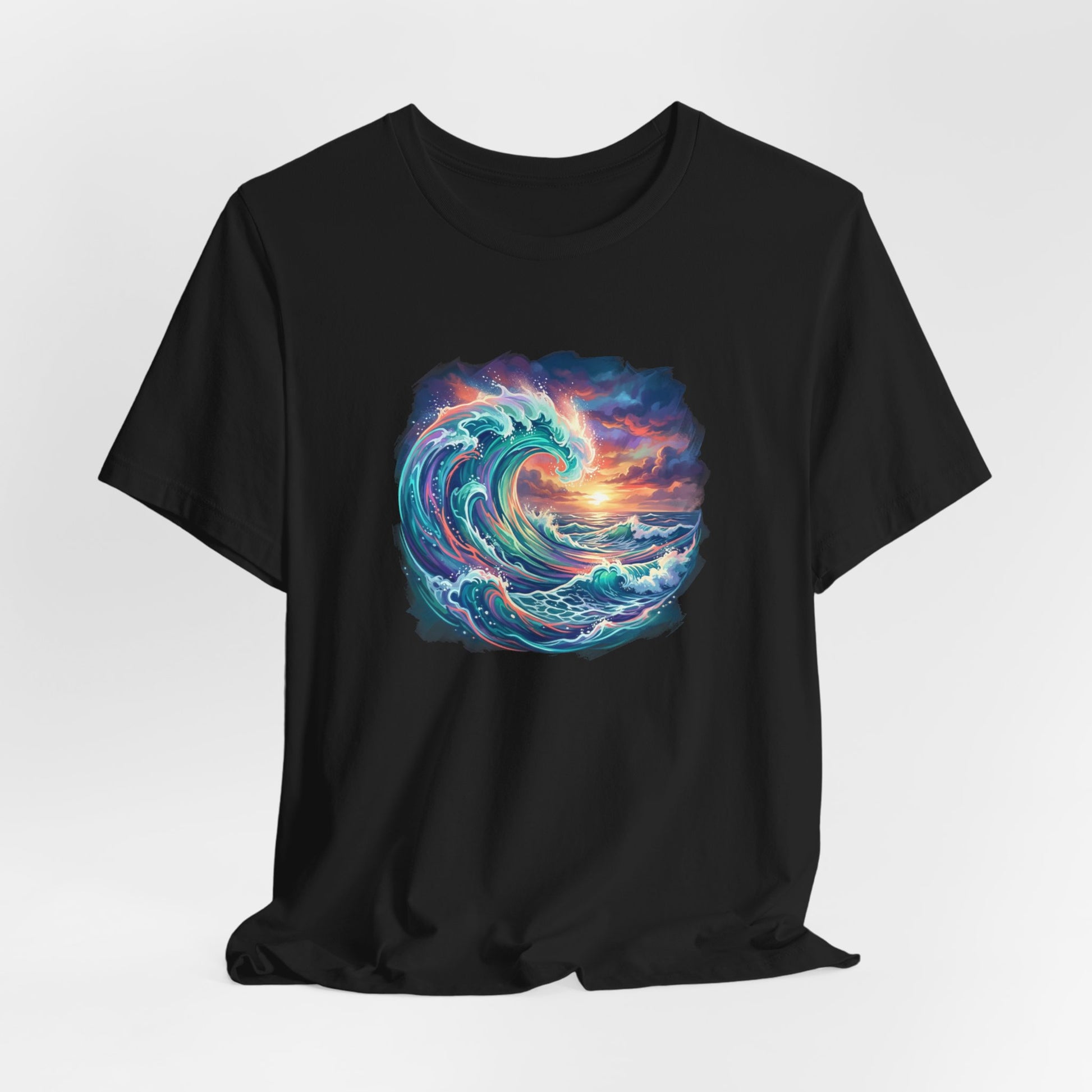 Ocean Wave Sunset T-Shirt