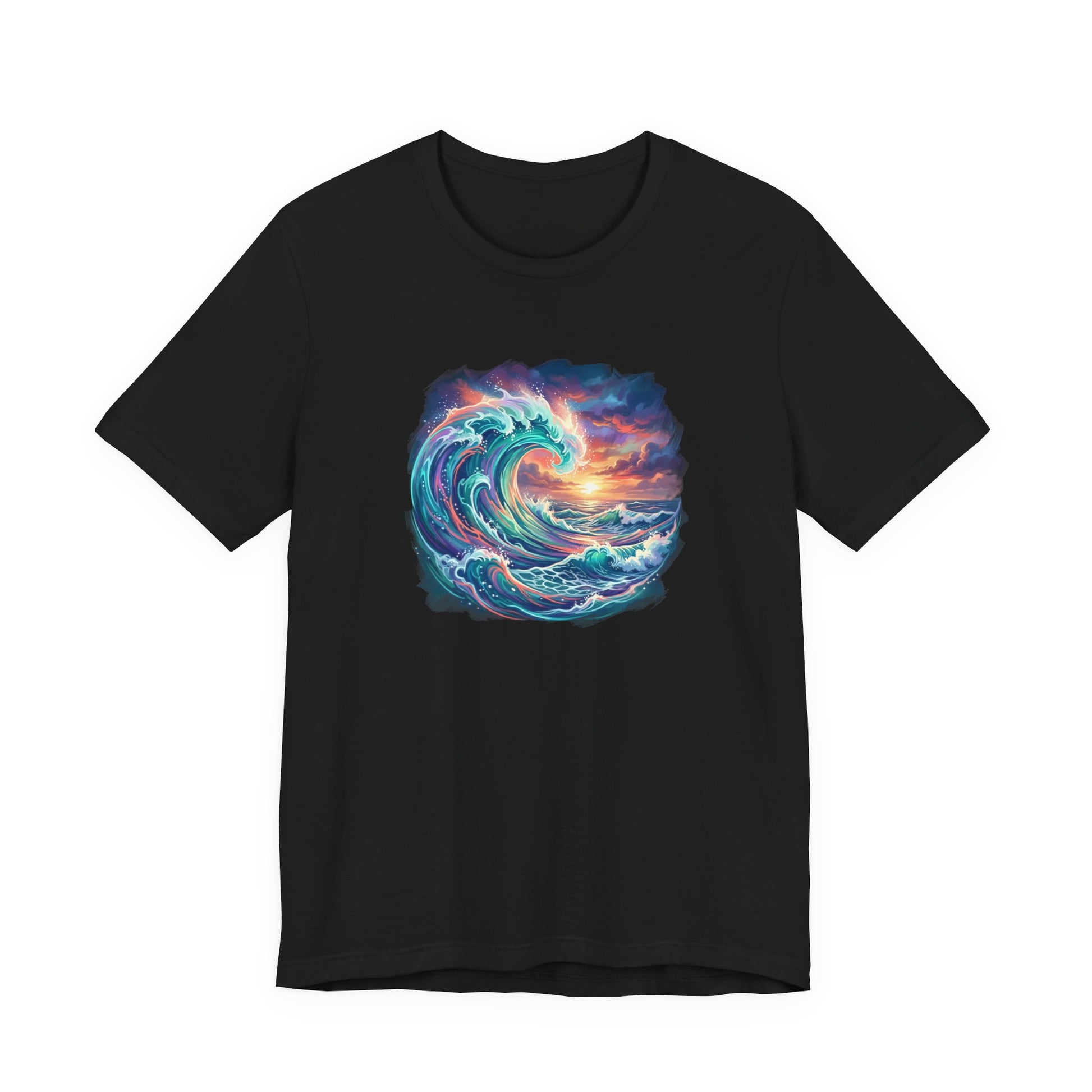 Ocean Wave Sunset T-Shirt