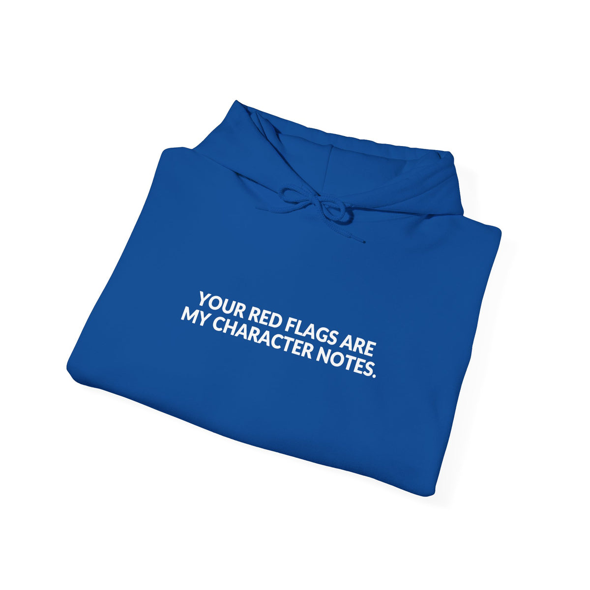 Your Red Flags Are My Character Notes - Funny Writer Hoodie