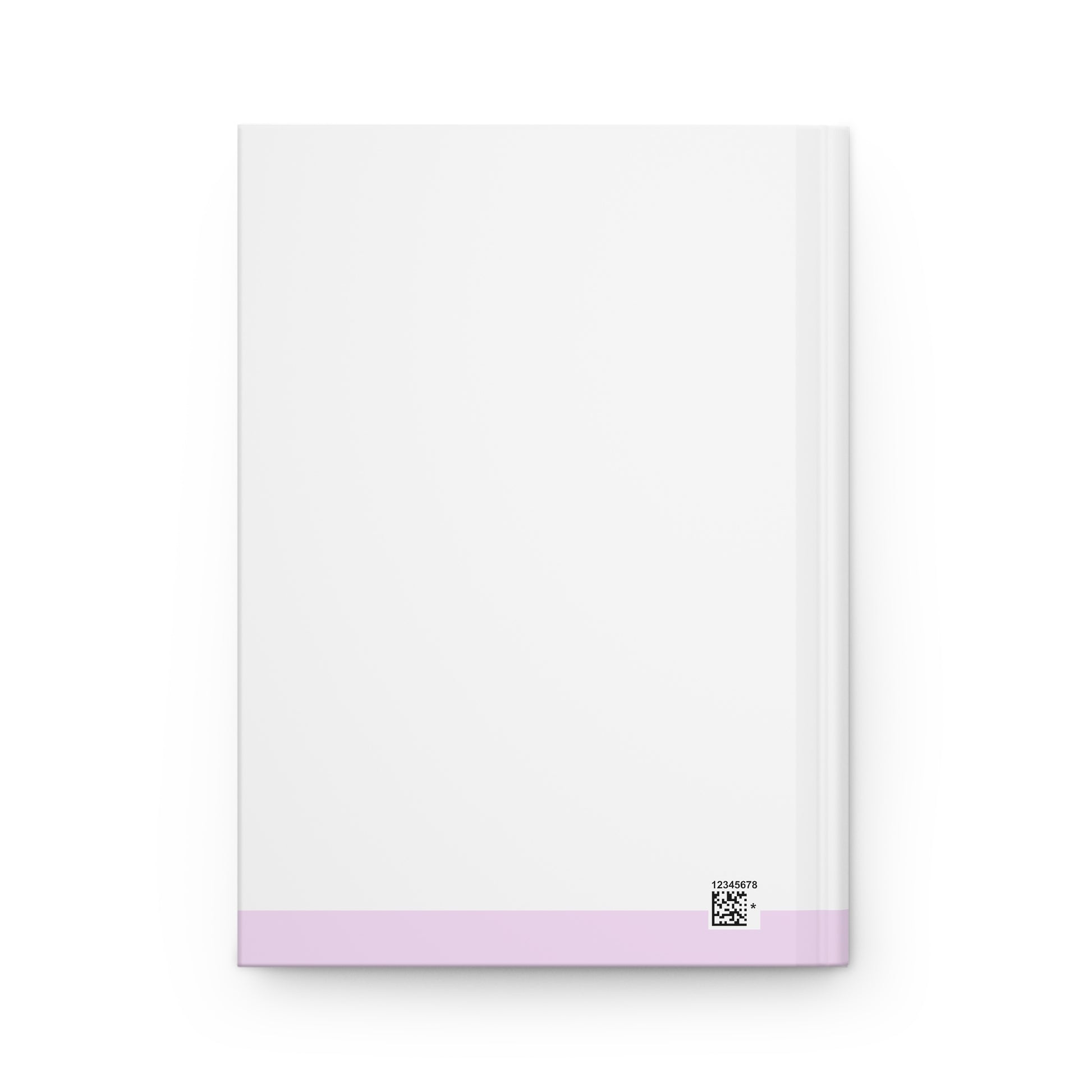 Just One More Chapter Hardcover Journal — Book Lover Notebook with Cute Books & Coffee Design