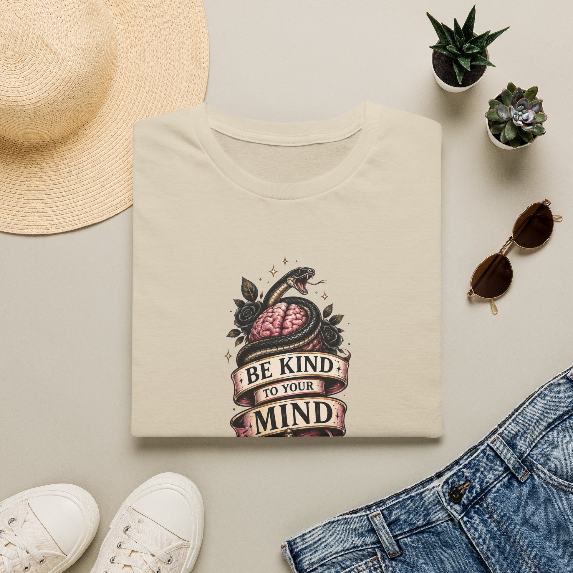 Be Kind to Your Mind T-Shirt | Mental Health Awareness Gift | Unisex Graphic Tee