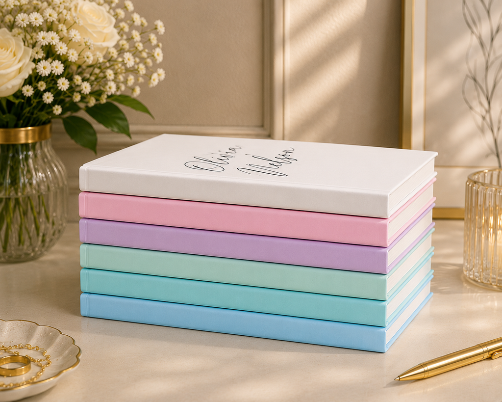 Personalised Hardcover Journal – Custom Name Notebook, A5 Size
