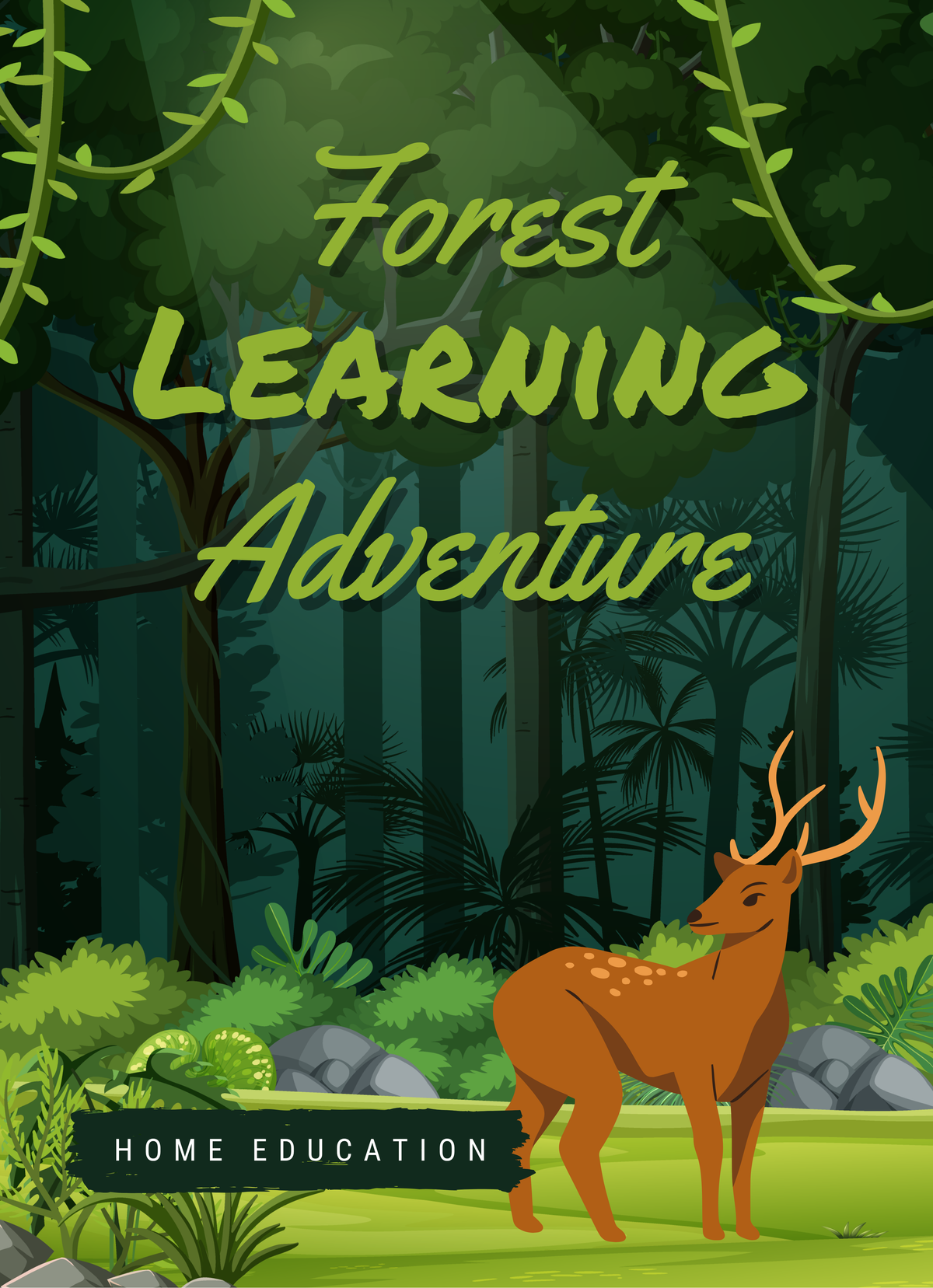 FOREST ADVENTURE FREE PRINTABLE - HOME EDUCATION