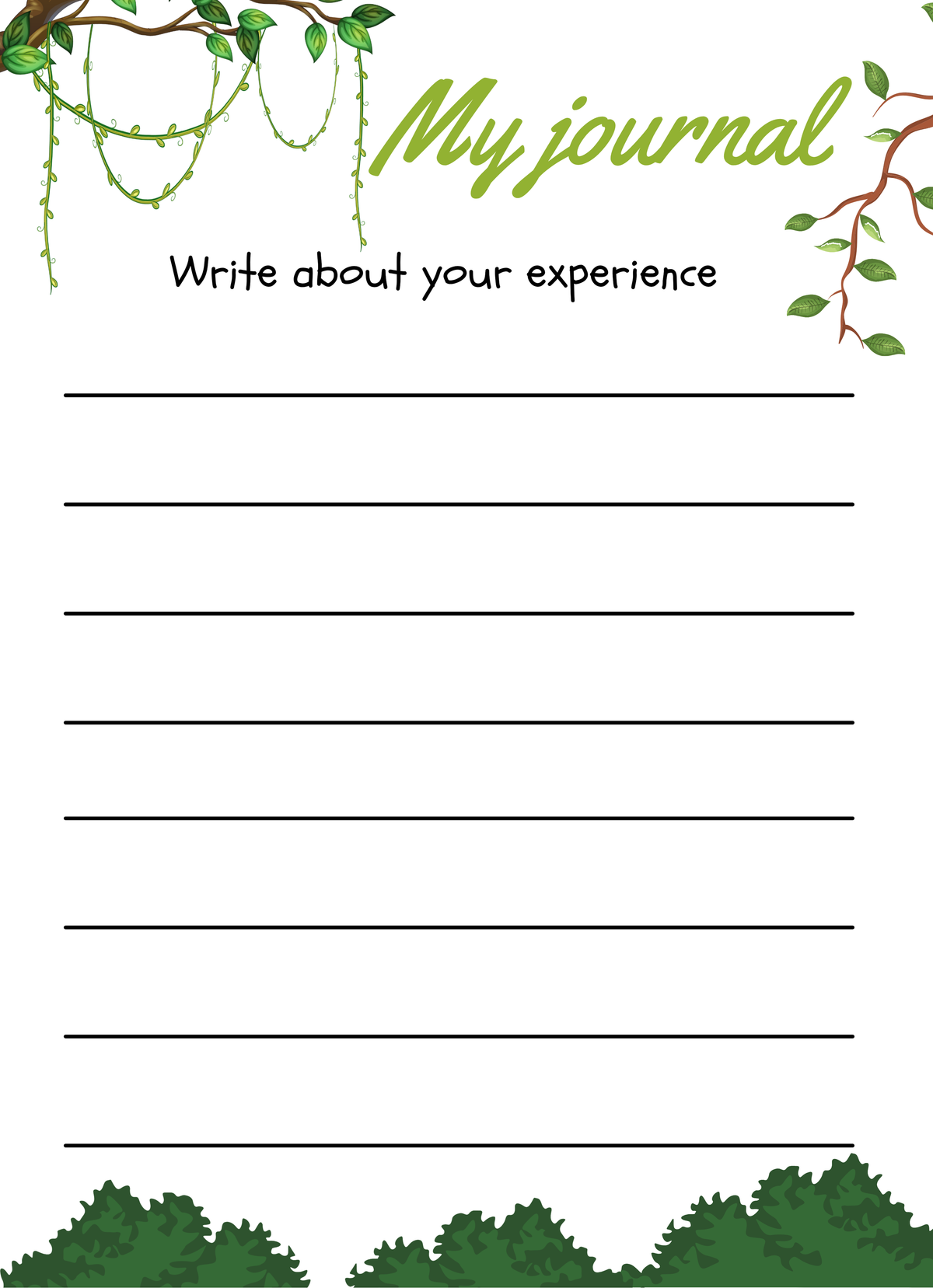FOREST ADVENTURE FREE PRINTABLE - HOME EDUCATION