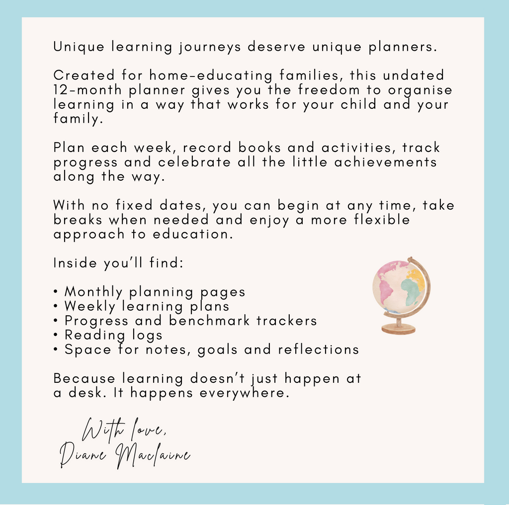 Home Education Planner