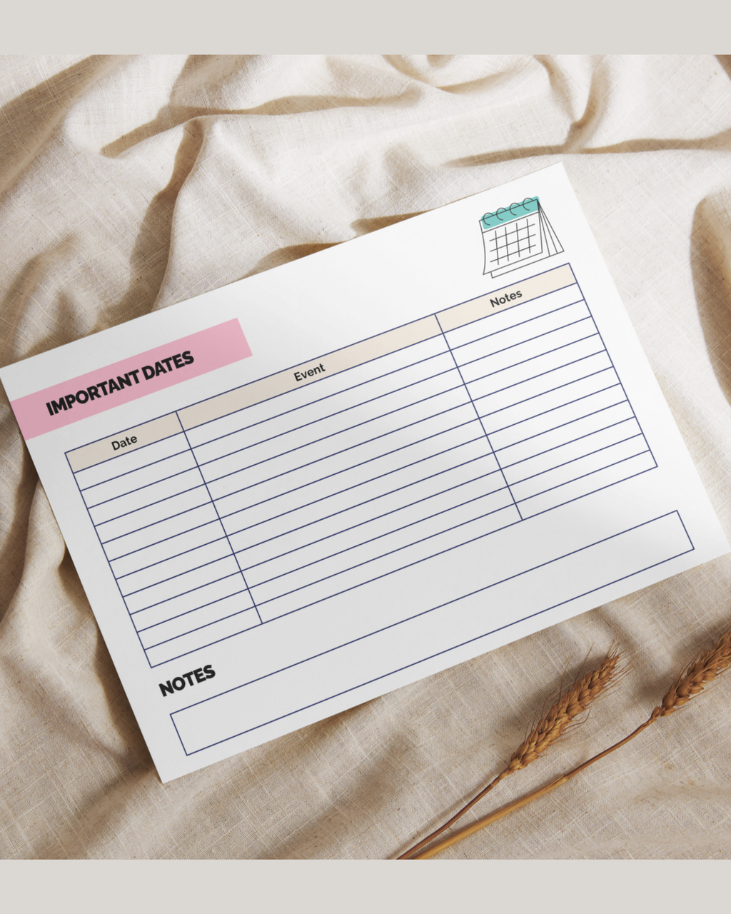 Home Education Planner, A4 Printable and Digital Homeschool Organiser, 50 Page PDF