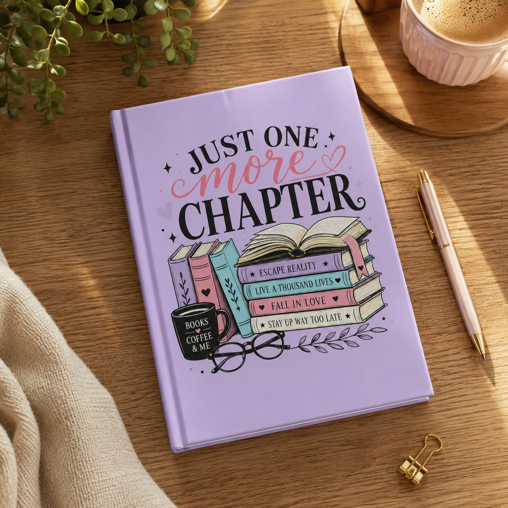 One More Chapter Hardback Journal