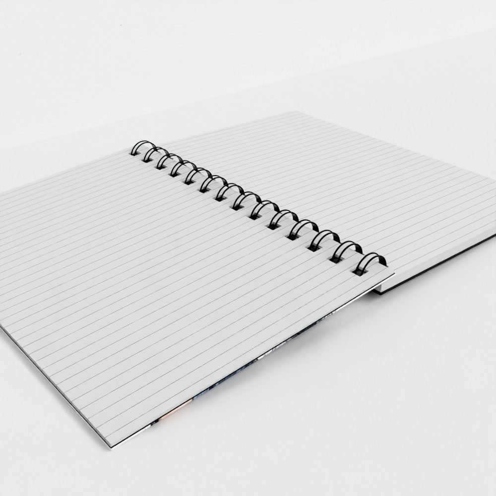 Joshua Everett Ruined Me For Other Men Spiral Lined Notebook