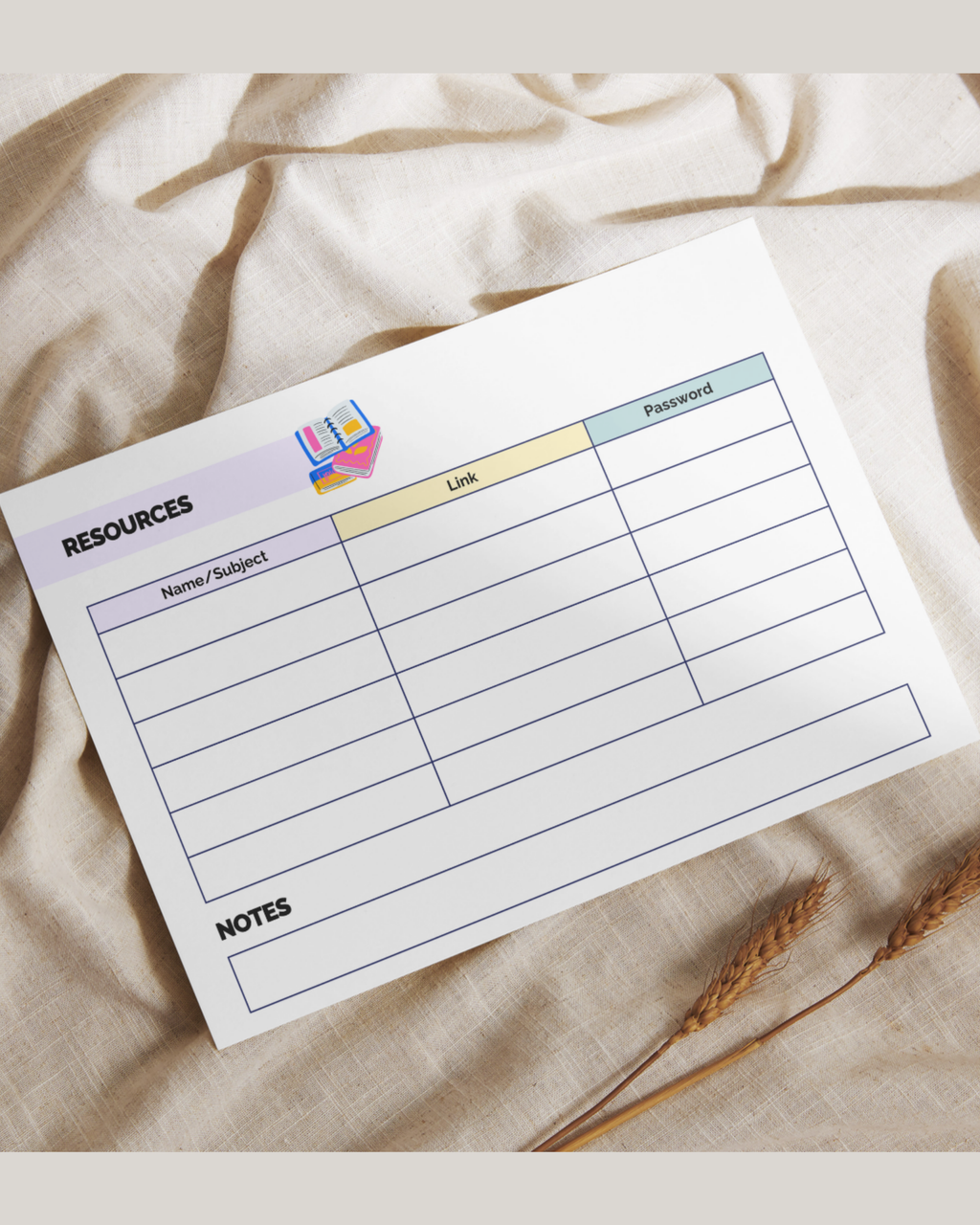 Home Education Planner, A4 Printable and Digital Homeschool Organiser, 50 Page PDF