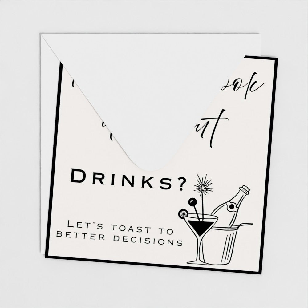 Funny Divorce Party Invitation - The Trash Took Itself Out - Party I 5.8” Square Invite - Printed Front & Back - Divorce Celebration Invite