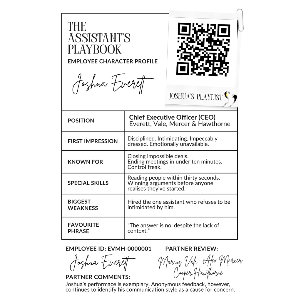 The Assistant’s Playbook Paperback - Hardback - Collectors Edition & eBOOK