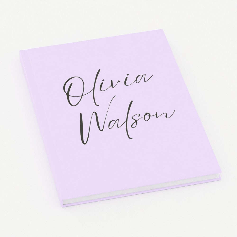Personalised Hardcover Journal – Custom Name Notebook, A5 Size