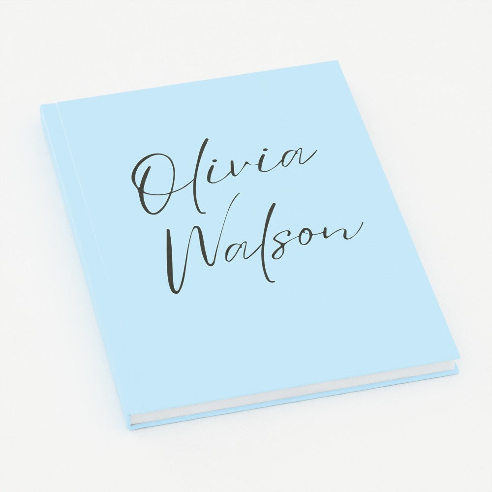 Personalised Hardcover Journal – Custom Name Notebook, A5 Size