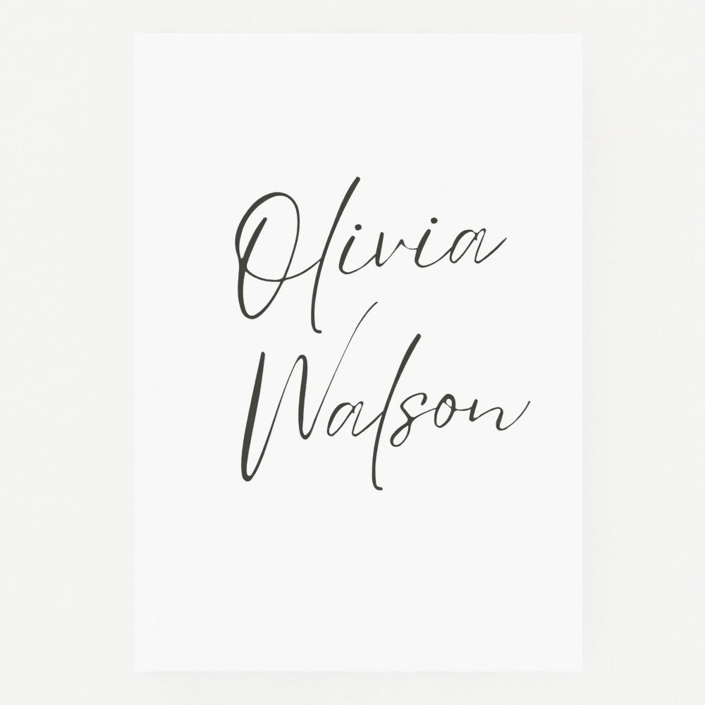 Personalised Hardcover Journal – Custom Name Notebook, A5 Size