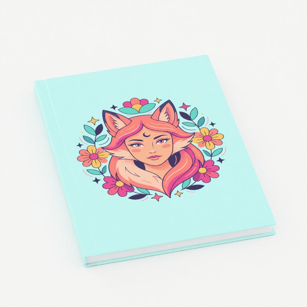 Fox Girl Hardcover Journal