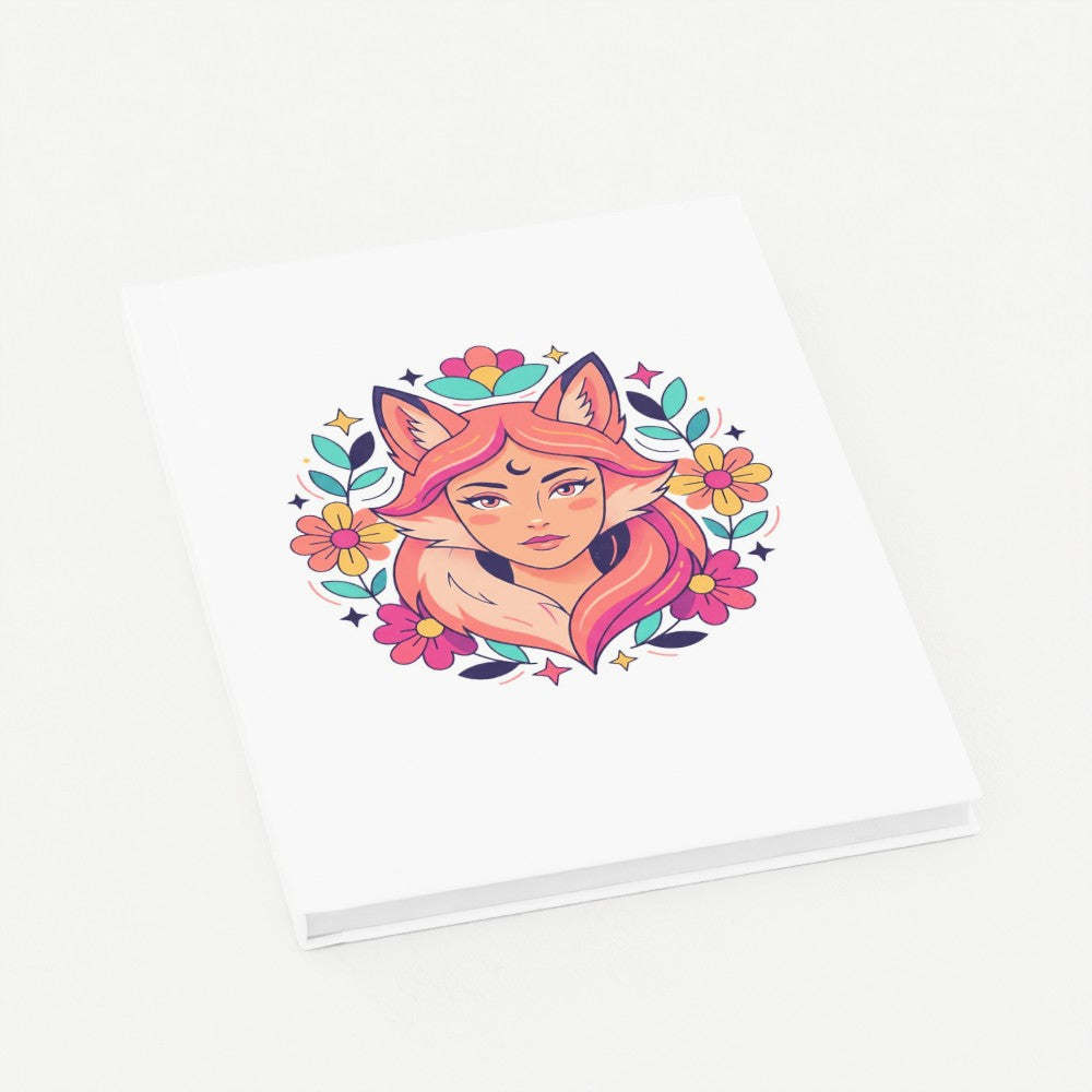 Fox Girl Hardcover Journal