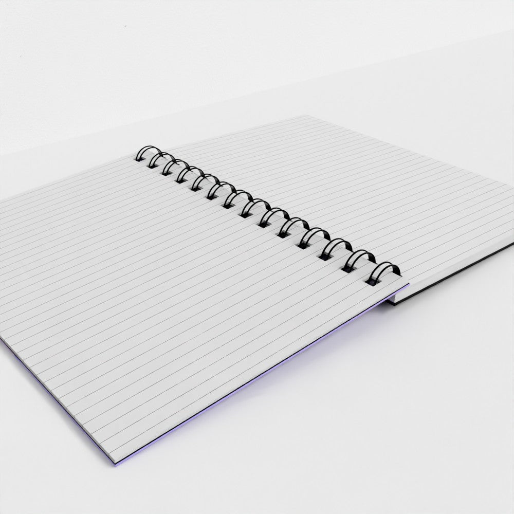 Luna Magic Moon Pendant Lined Notebook