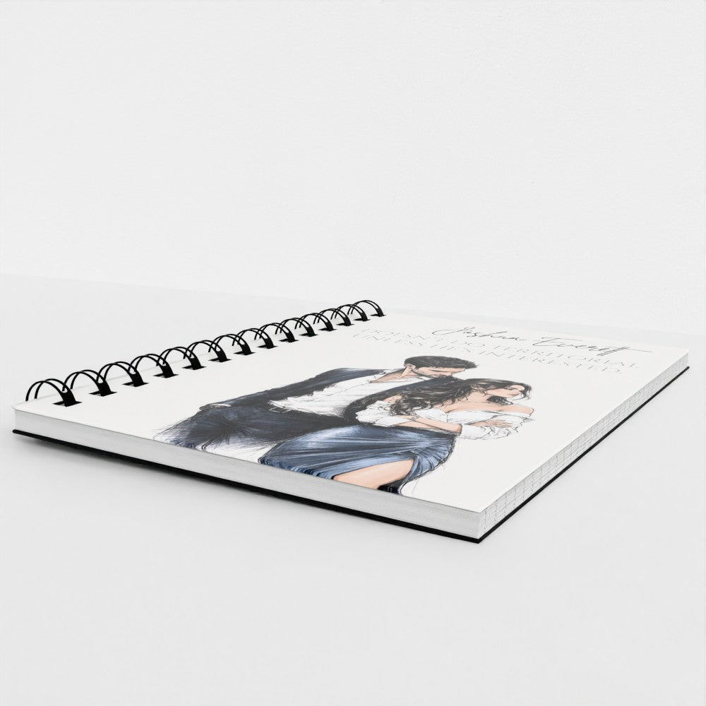 Joshua Everett Doesn't Do Territorial Unless He's Interested - The Assistant's Playbook - Spiral Lined Notebook