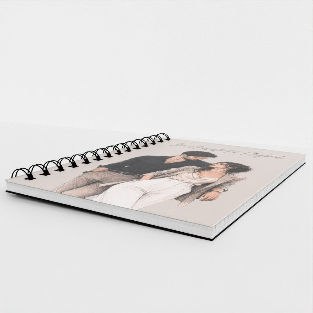 The Assistant's Playbook - Beige - Spiral Lined Notebook