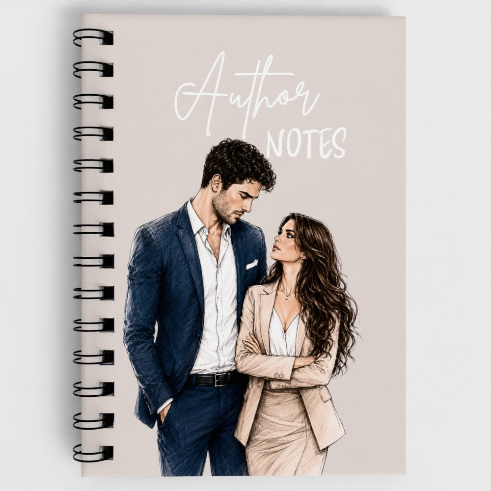 Authors Notes - The Assistant's Playbook - Spiral Lined Notebook
