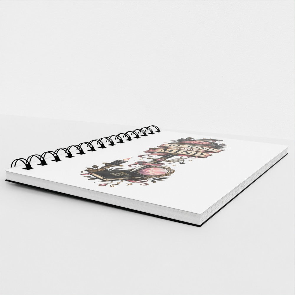 Be Kind To Your Mind - A5 Lined Spiral Notebook
