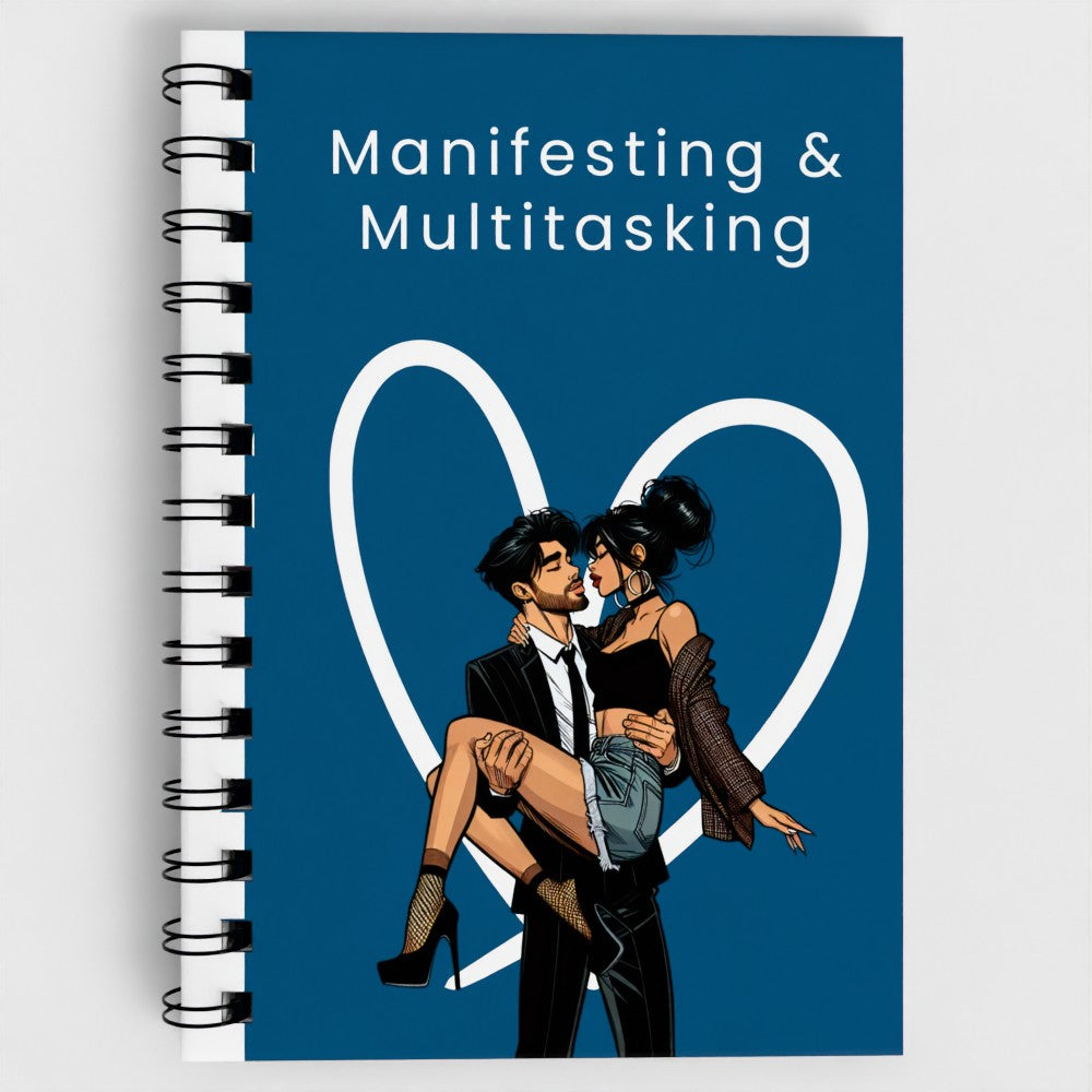 Manifesting & Multitasking Spiral Notebook ✨