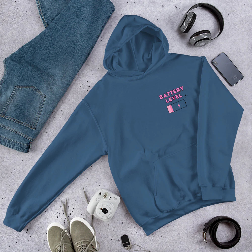 Battery Low Unisex Hoodie