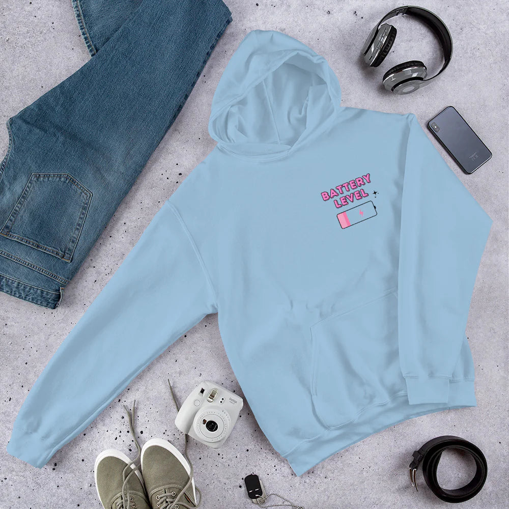 Battery Low Unisex Hoodie