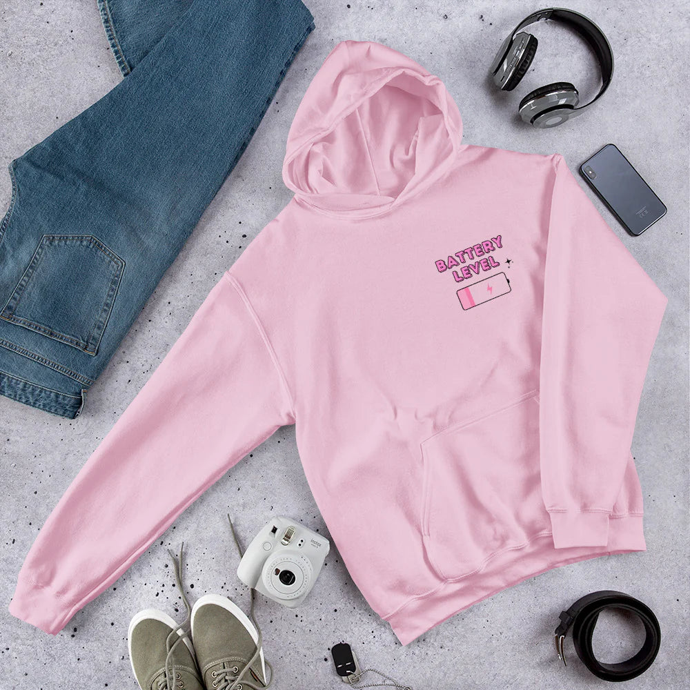 Battery Low Unisex Hoodie